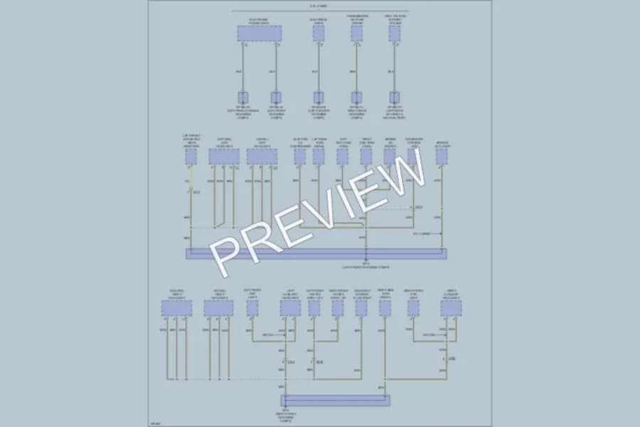 2012 Porsche CayenneHybrid Ground Distribution wiring diagram preview