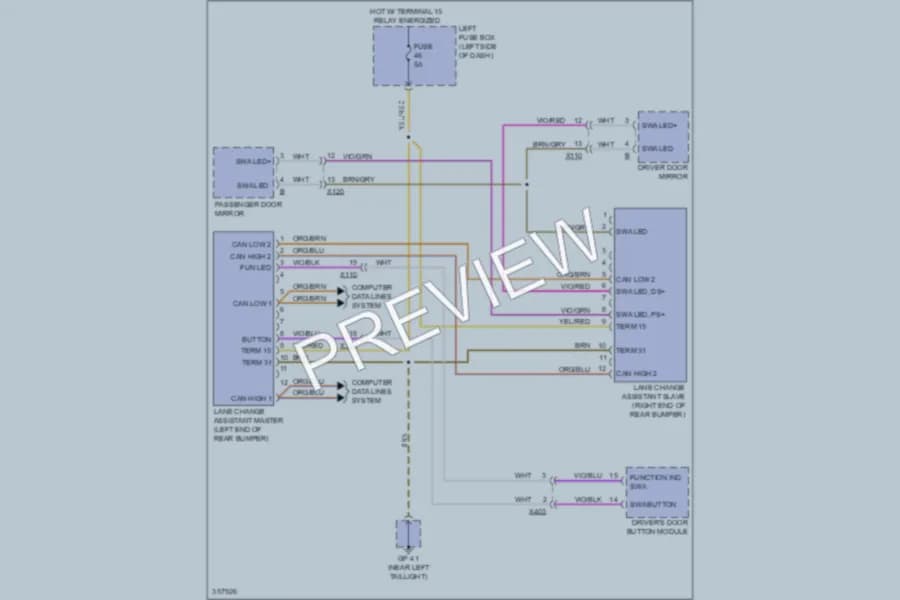 2012 Porsche CayenneHybrid Navigation wiring diagram preview