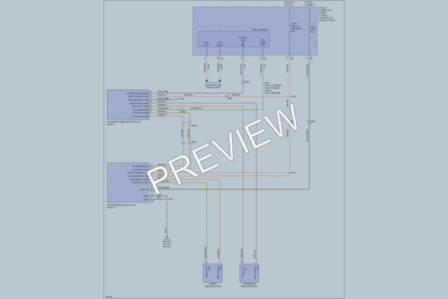 2012 Ram CV Power Windows wiring diagram preview