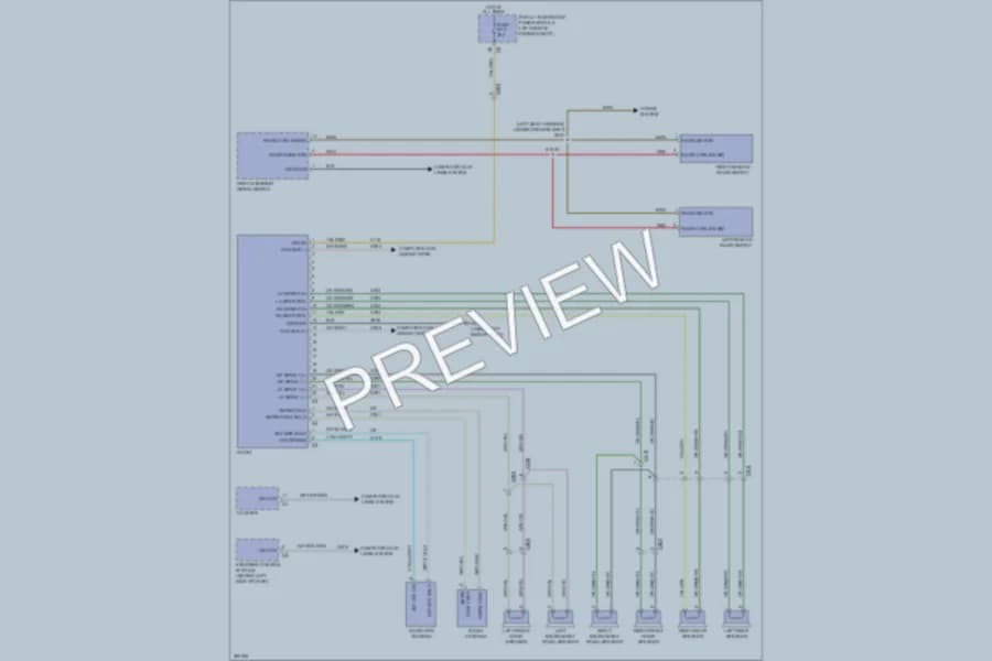2012 Ram CV Radio wiring diagram preview
