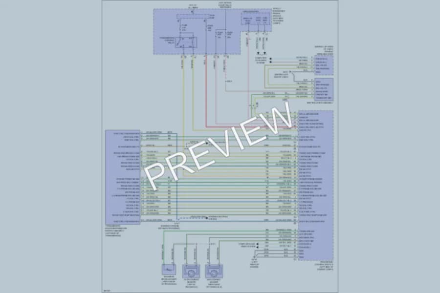 2012 Ram CV Transmission wiring diagram preview