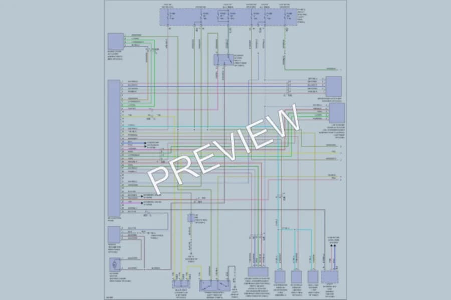2012 Subaru Forester Air Conditioning wiring diagram preview