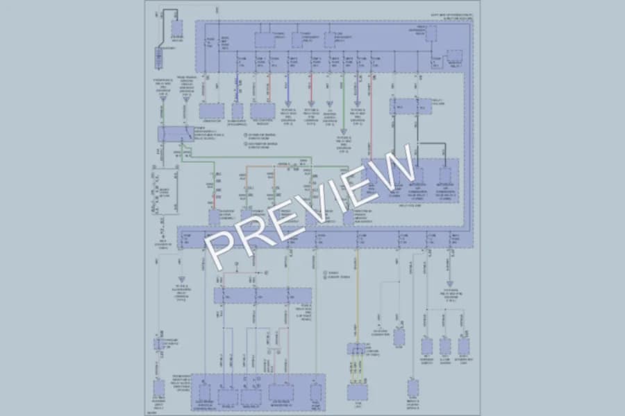 2012 Subaru Forester Power Distribution wiring diagram preview