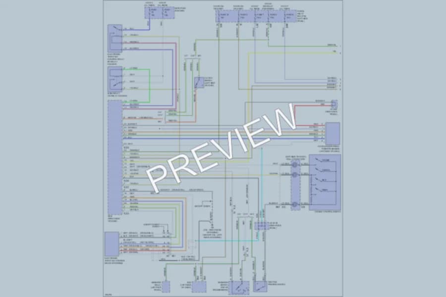 2012 Subaru Outback Cruise Control wiring diagram preview