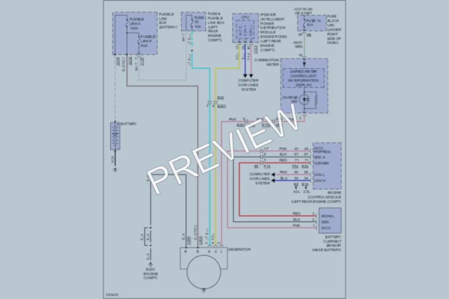 2012 Suzuki Equator Starting Charging wiring diagram preview