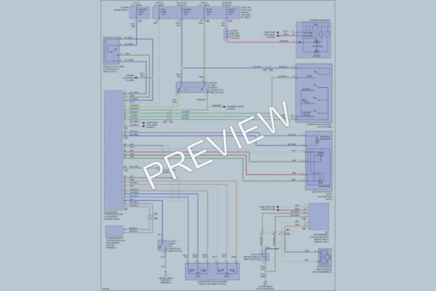 2012 Suzuki GrandVitara Cruise Control wiring diagram preview