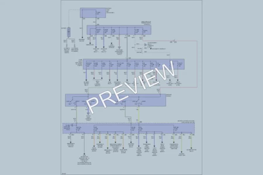 2012 Suzuki GrandVitara Power Distribution wiring diagram preview