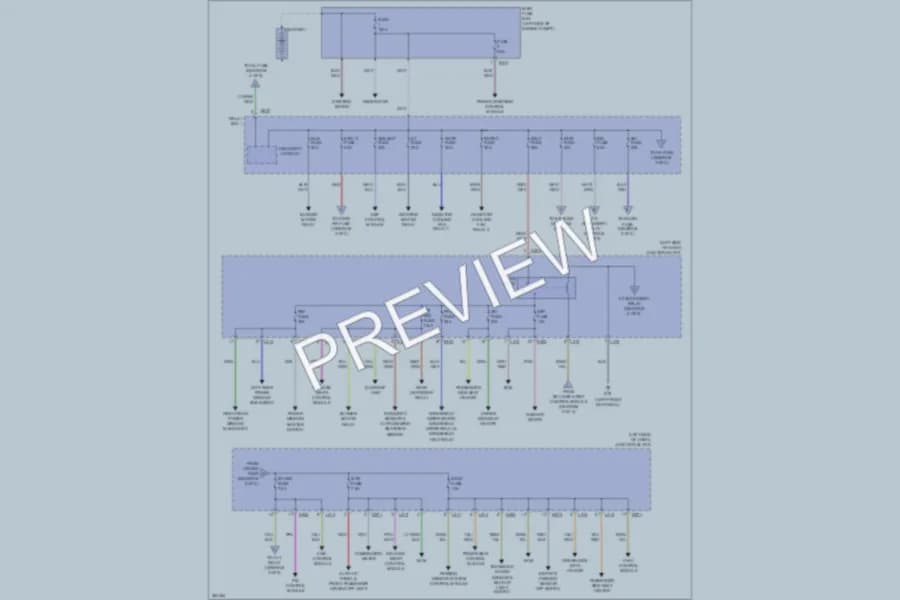 2012 Suzuki Kizashi Power Distribution wiring diagram preview