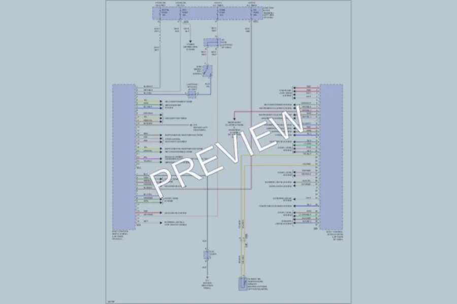 2012 Suzuki SX4 Body Control Modules wiring diagram preview