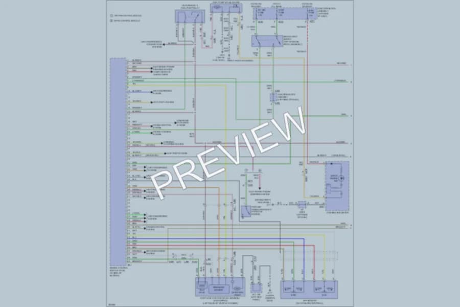 2012 Suzuki SX4 Engine Performance wiring diagram preview