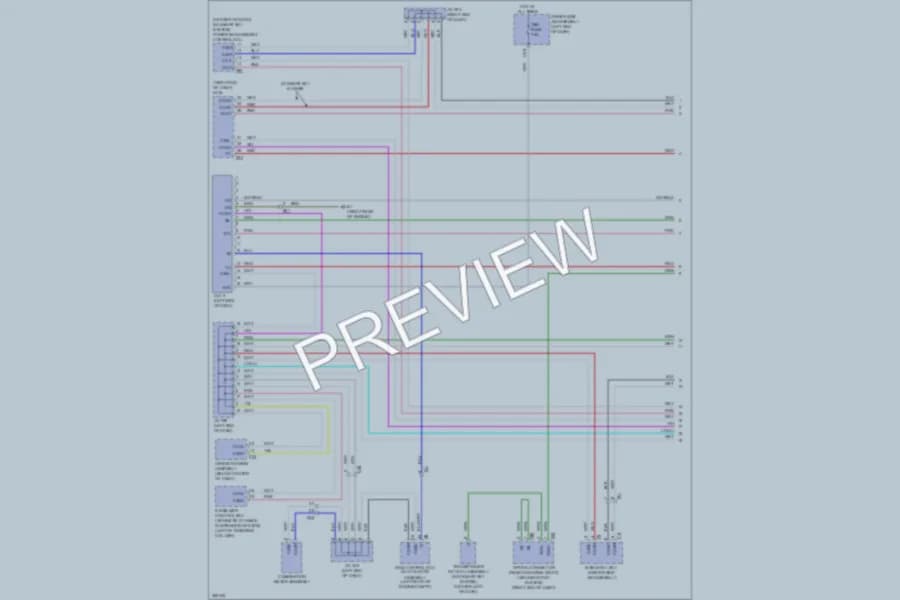 2012 Toyota 4Runner Computer Data Lines wiring diagram preview