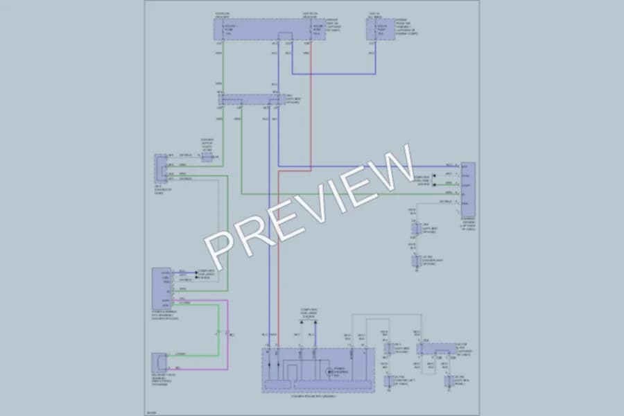 2012 Toyota 4Runner Electronic Power Steering wiring diagram preview