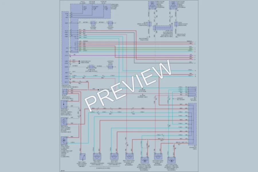 2012 Toyota 4Runner Interior Lights wiring diagram preview