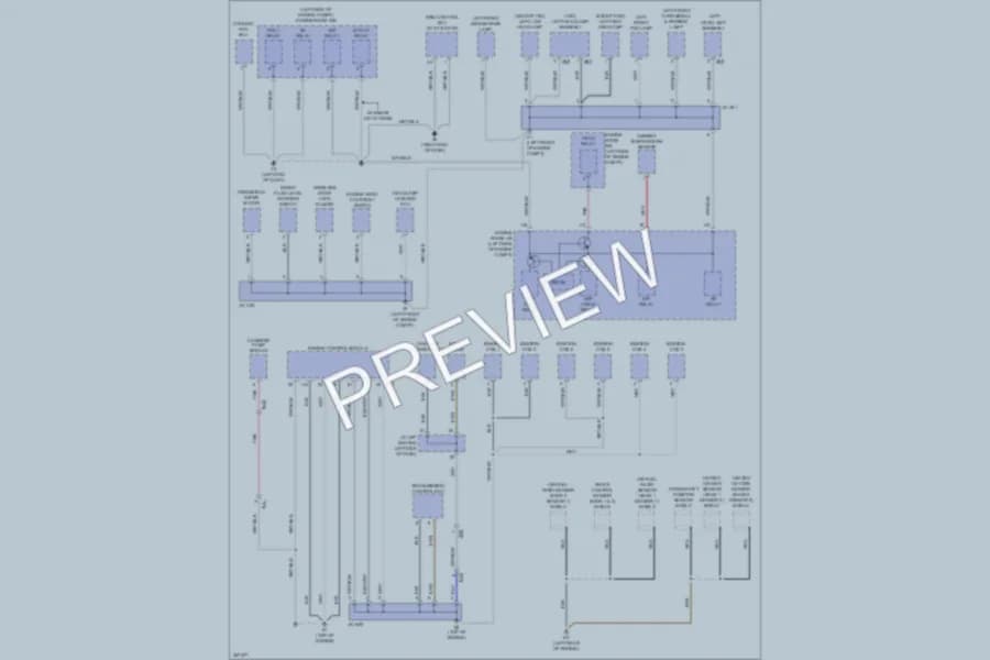 2012 Toyota Avalon Ground Distribution wiring diagram preview