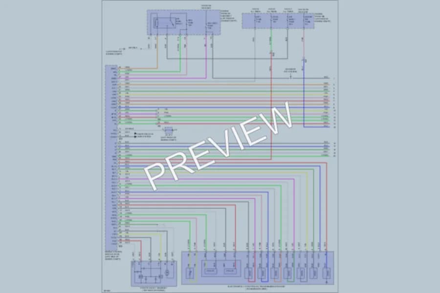 2012 Toyota Camry Transmission wiring diagram preview
