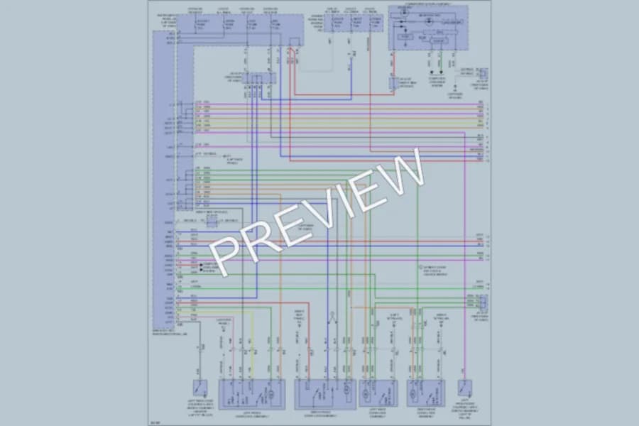 2012 Toyota Corolla Anti Theft wiring diagram preview