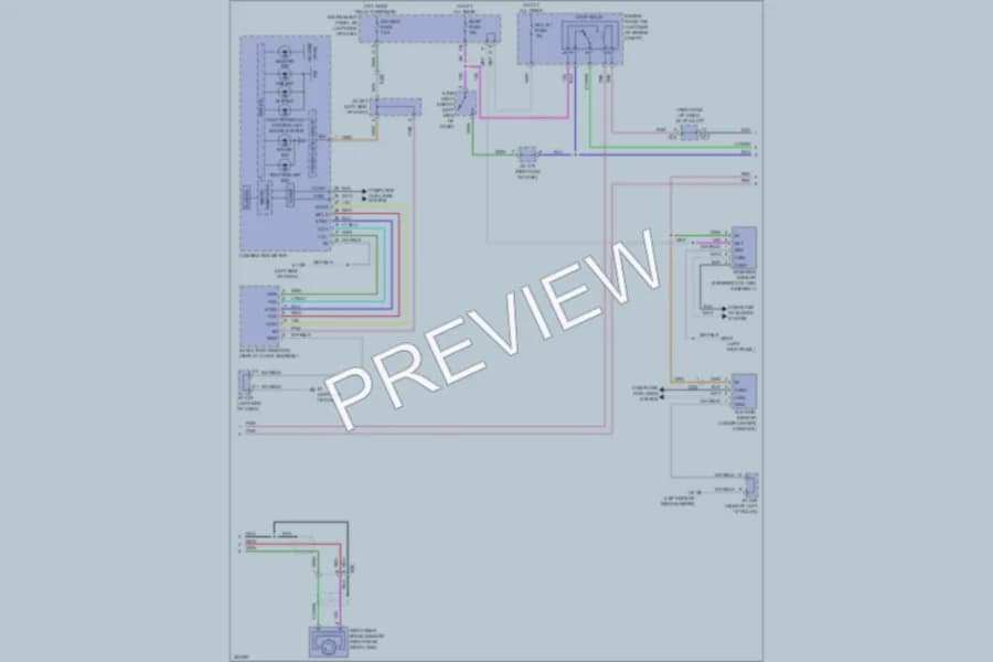 2012 Toyota Highlander Anti Lock Brakes wiring diagram preview
