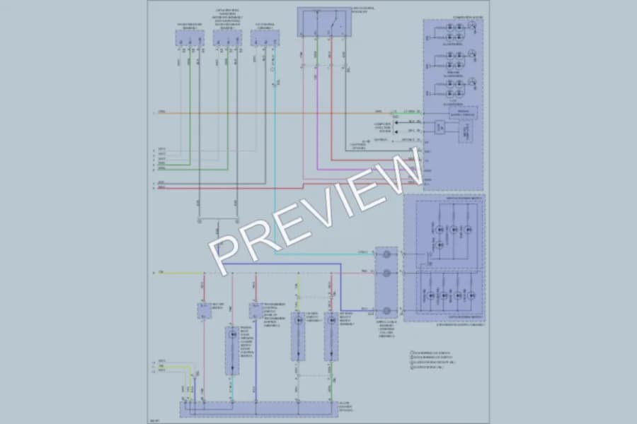 2012 Toyota Highlander Interior Lights wiring diagram preview