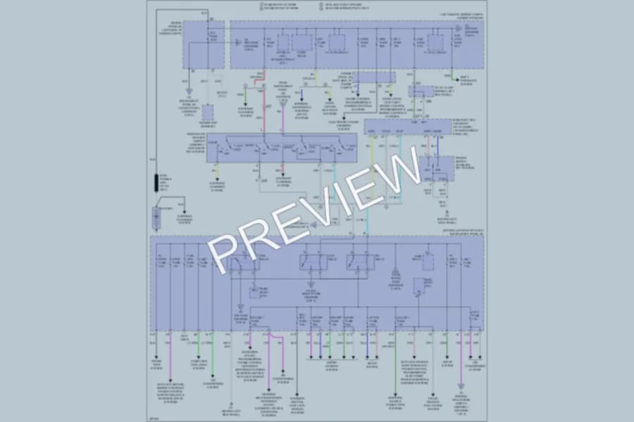 2012 Toyota Highlander Power Distribution wiring diagram preview