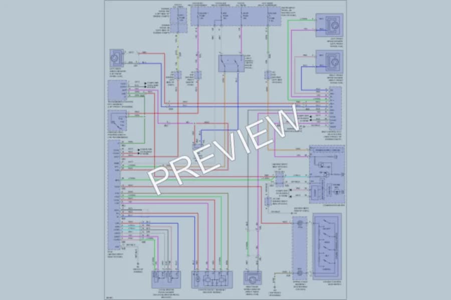 2012 Toyota HighlanderHybrid Cruise Control wiring diagram preview