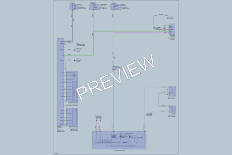 2012 Toyota HighlanderHybrid Electronic Power Steering wiring diagram preview