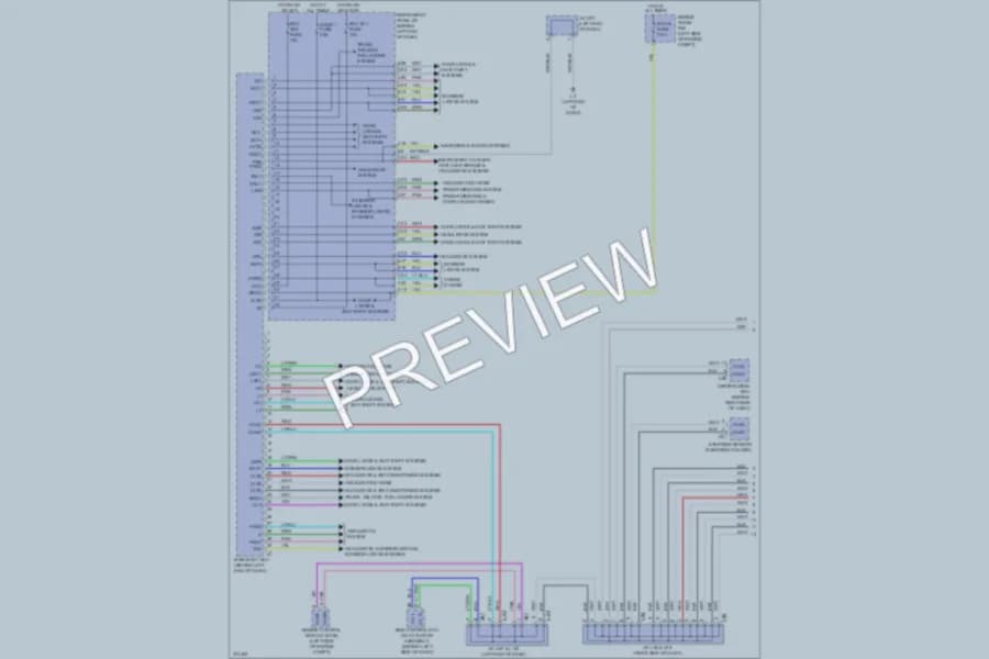 2012 Toyota Priusv Body Control Modules wiring diagram preview