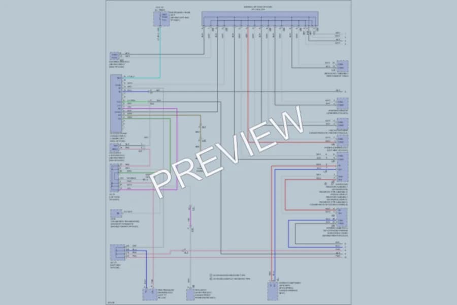 2012 Toyota Priusv Computer Data Lines wiring diagram preview