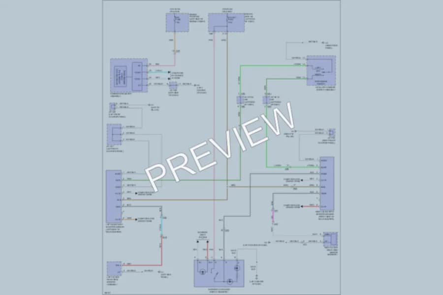 2012 Toyota Sequoia Navigation wiring diagram preview