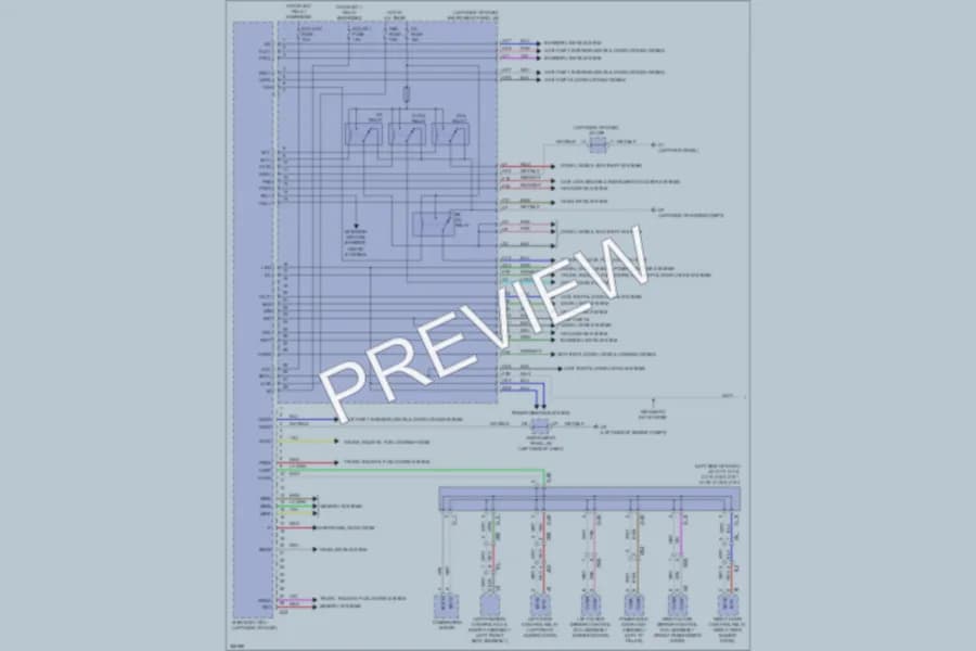 2012 Toyota Sienna Body Control Modules wiring diagram preview