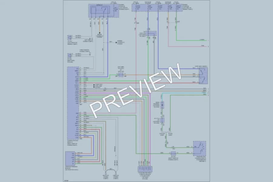 2012 Toyota Tundra Cruise Control wiring diagram preview