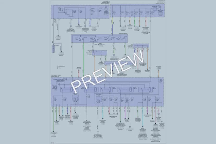 2012 Toyota Tundra Power Distribution wiring diagram preview