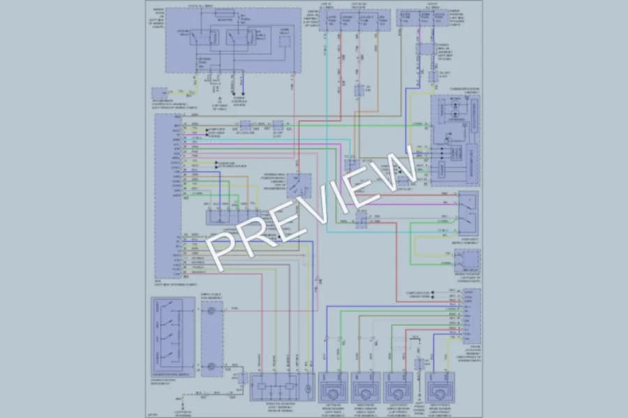 2012 Toyota Venza Cruise Control wiring diagram preview