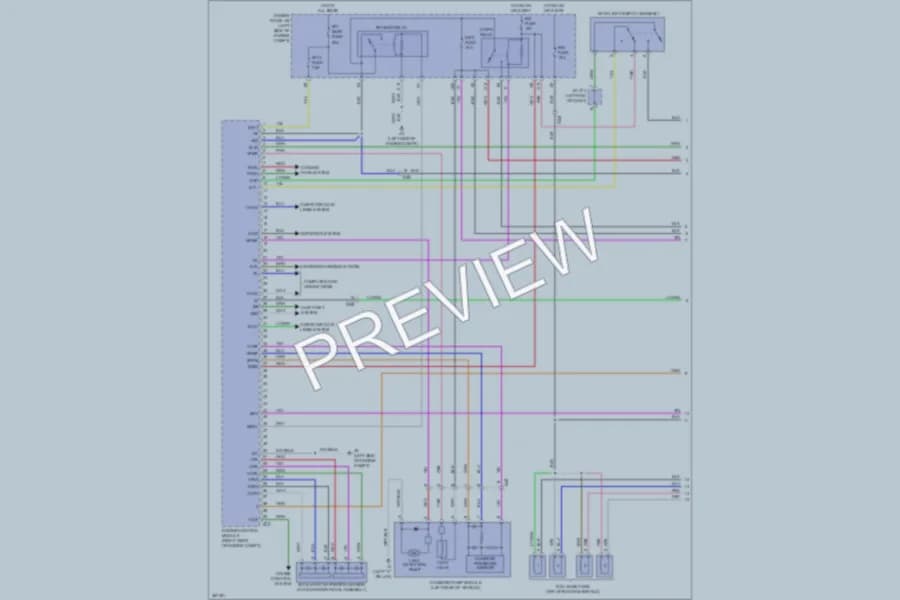 2012 Toyota Yaris Engine Performance wiring diagram preview