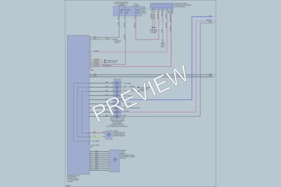 2012 Volkswagen Beetle Body Control Modules wiring diagram preview