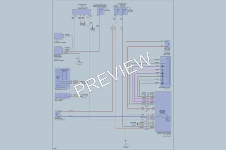 2012 Volkswagen Beetle Shift Interlock wiring diagram preview