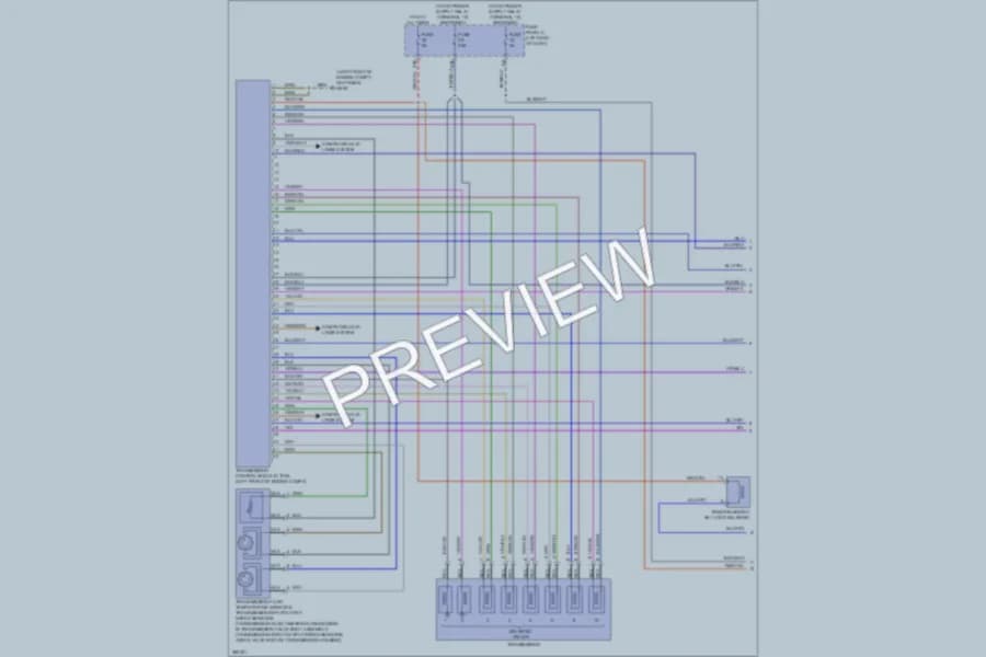 2012 Volkswagen Beetle Transmission wiring diagram preview