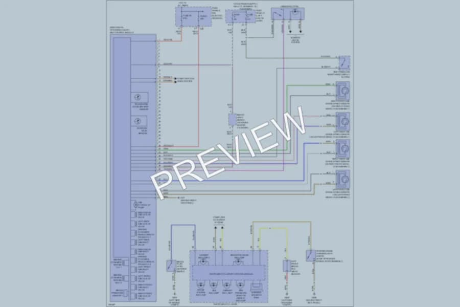 2012 Volkswagen Eos Anti Lock Brakes wiring diagram preview