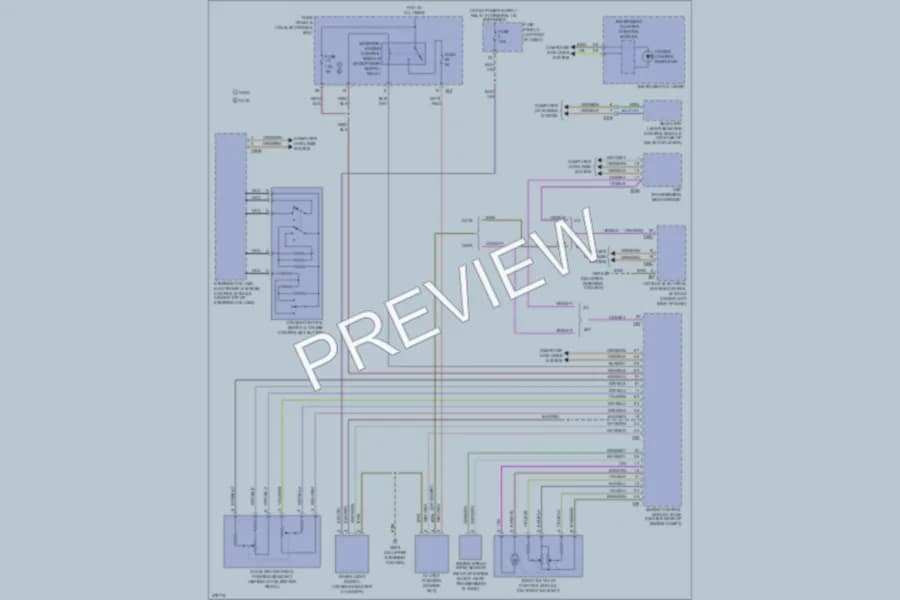 2012 Volkswagen Eos Cruise Control wiring diagram preview