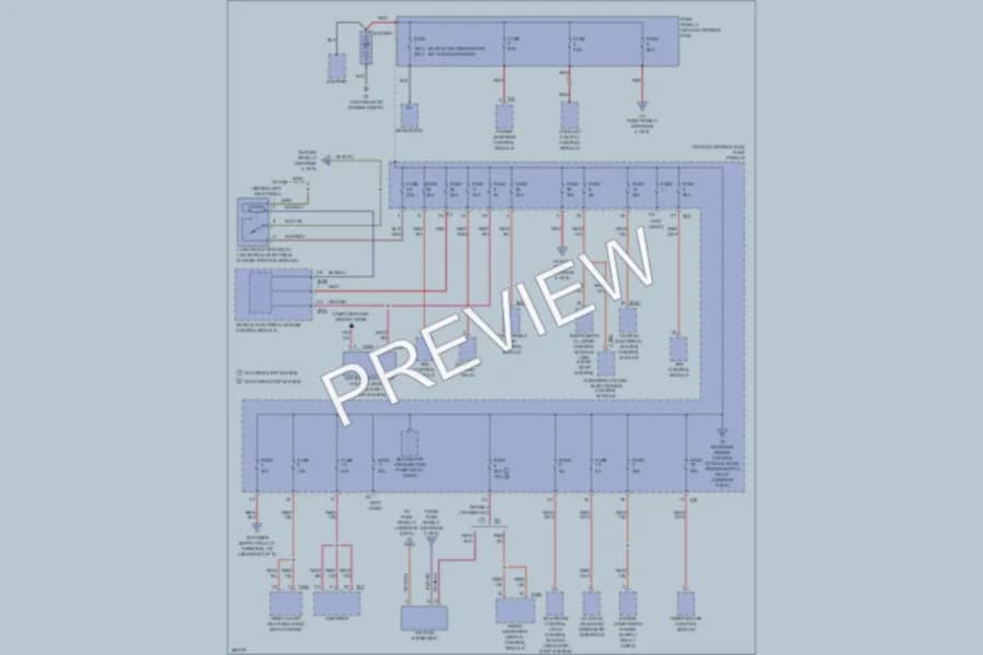 2012 Volkswagen Eos Power Distribution wiring diagram preview