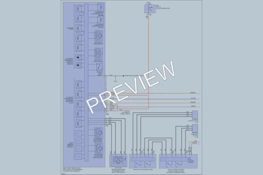 2012 Volkswagen Eos Transmission wiring diagram preview