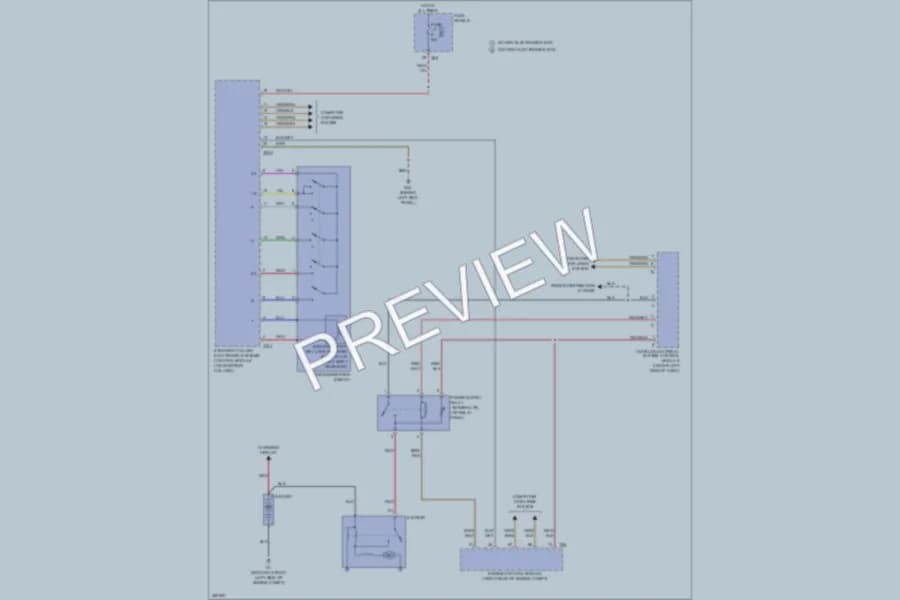 2012 Volkswagen GTI Starting Charging wiring diagram preview