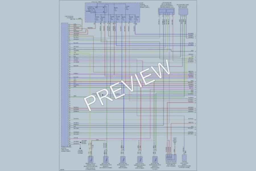 2012 Volkswagen Golf Engine Performance wiring diagram preview