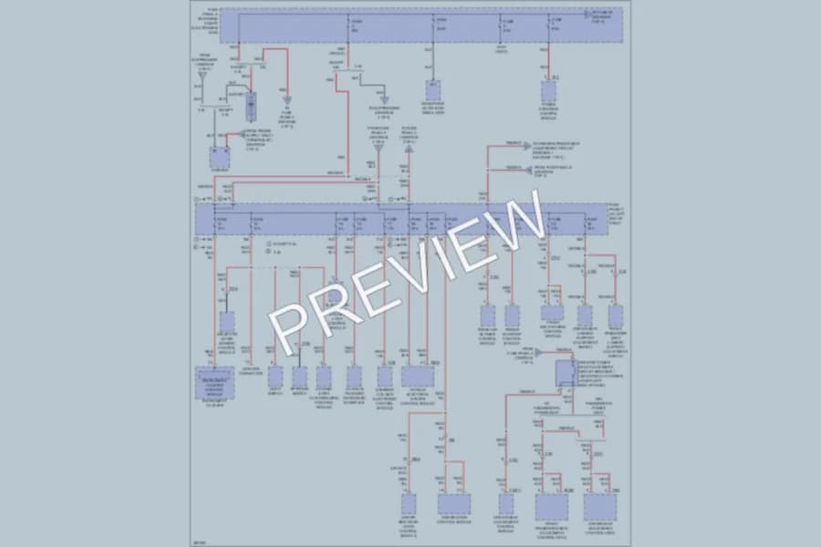 2012 Volkswagen Passat Power Distribution wiring diagram preview