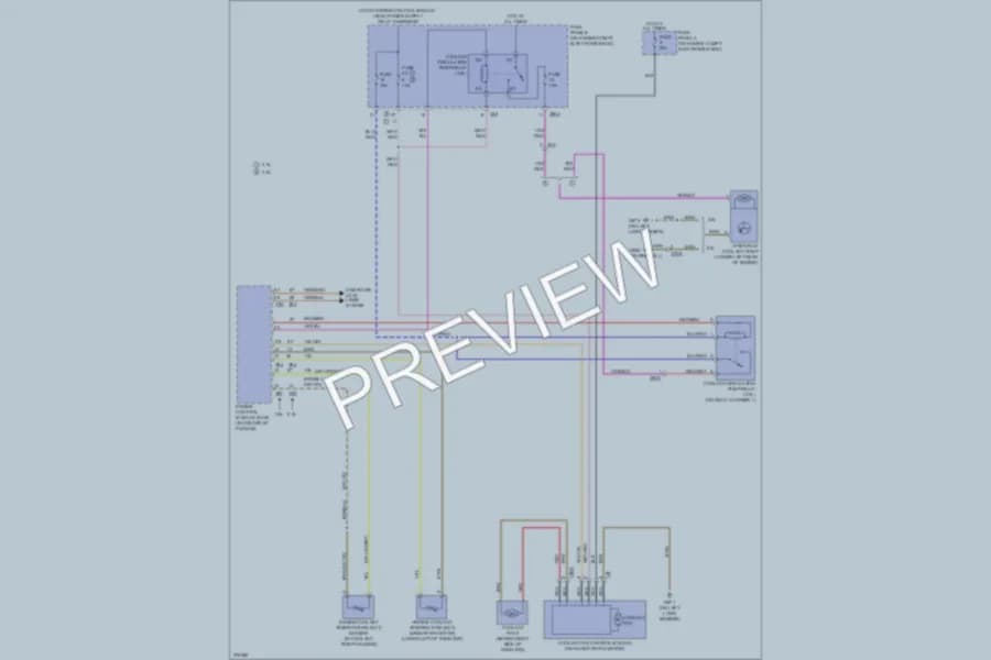 2012 Volkswagen PassatCC Cooling Fan wiring diagram preview
