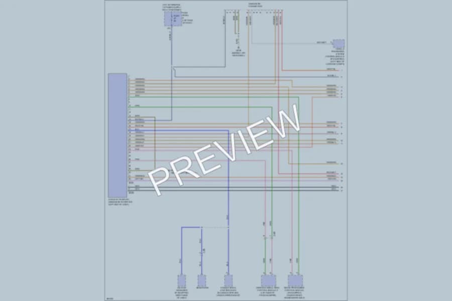 2012 Volkswagen Touareg Computer Data Lines wiring diagram preview