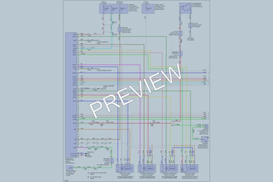 2013 Acura TL Memory Systems wiring diagram preview
