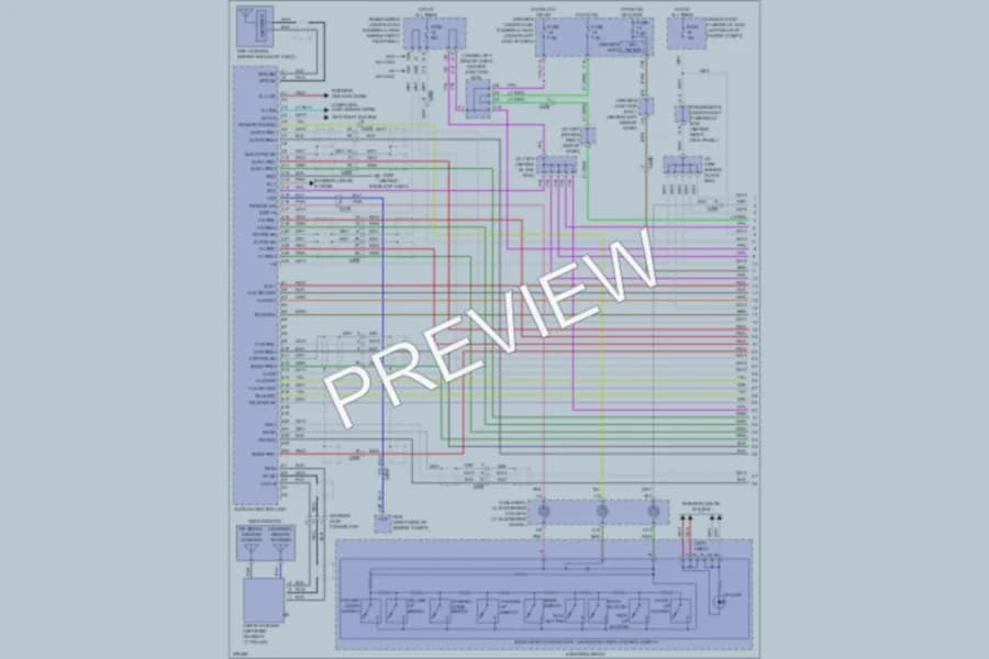 2013 Acura TL Radio wiring diagram preview