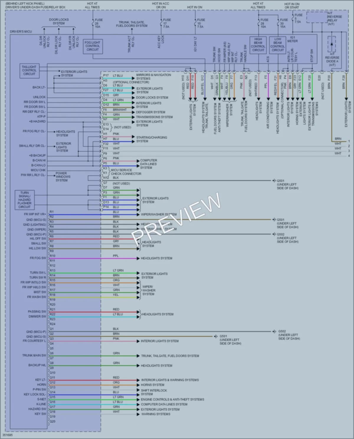 2013 Acura TSX Body Control Modules wiring diagram preview