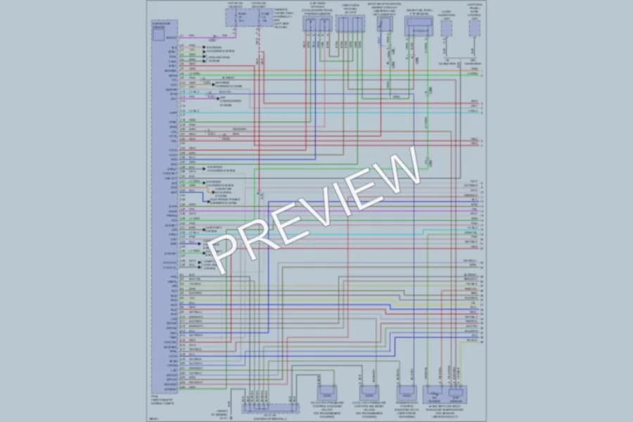 2013 Acura ZDX Engine Performance wiring diagram preview