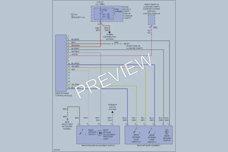 2013 Audi A5 Active Bodyworks wiring diagram preview